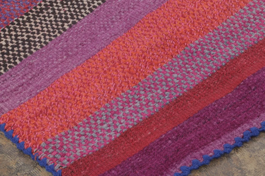 Vintage Peruvian Square Kilim