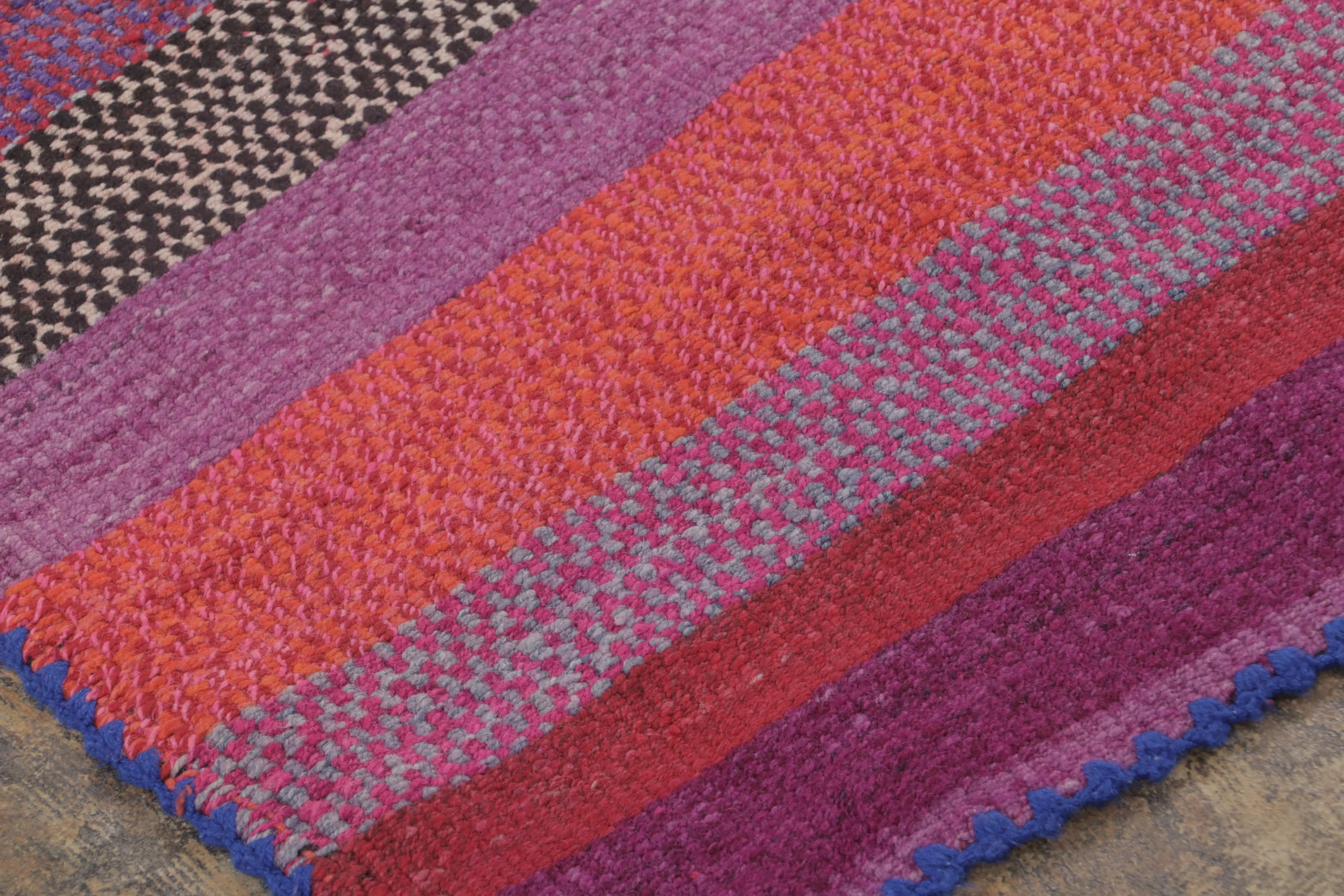 Vintage Peruvian Square Kilim