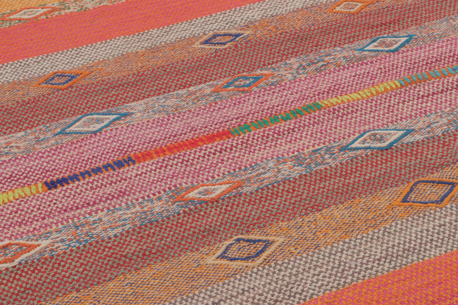 Vintage Peruvian Square Kilim