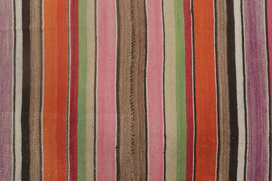 Vintage Peruvian Square Kilim