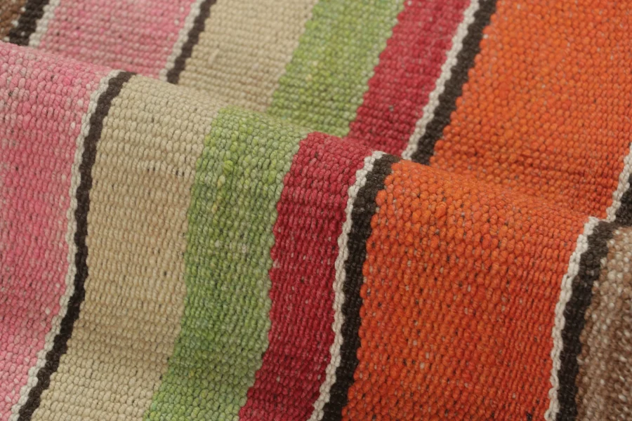 Vintage Peruvian Square Kilim