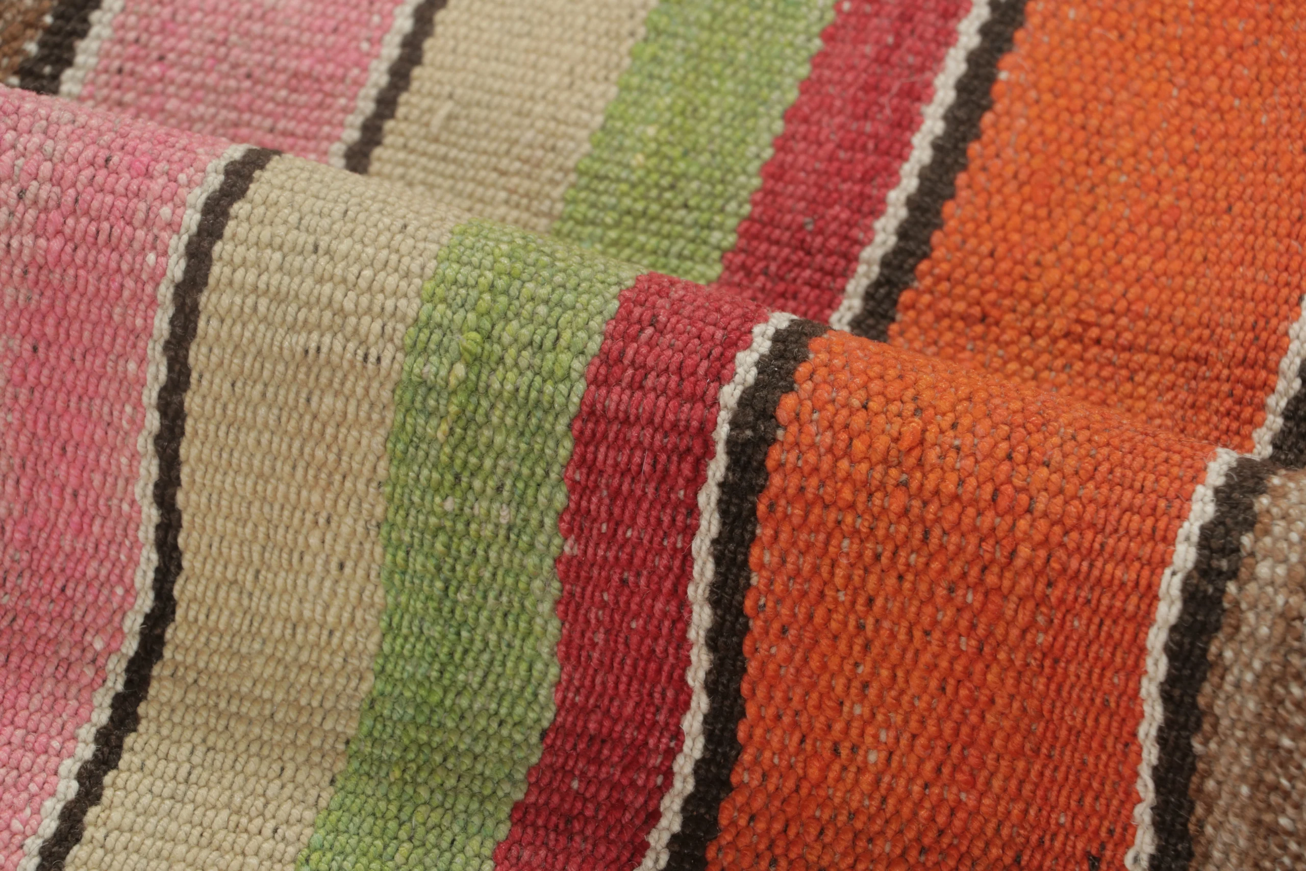 Vintage Peruvian Square Kilim