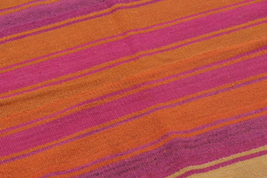Vintage Peruvian Square Kilim