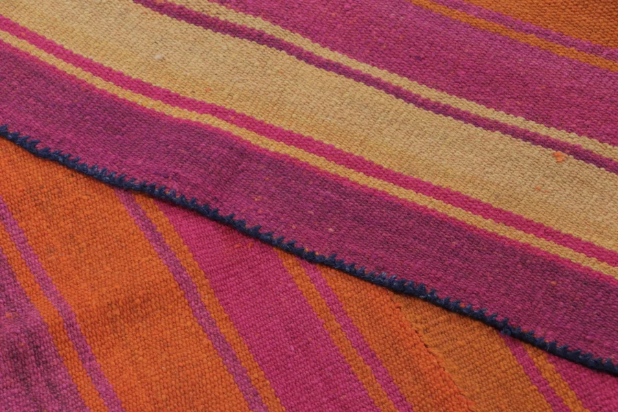 Vintage Peruvian Square Kilim