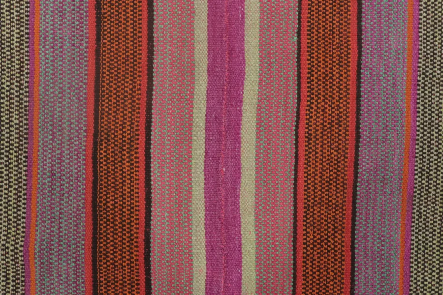 Vintage Peruvian Square Kilim