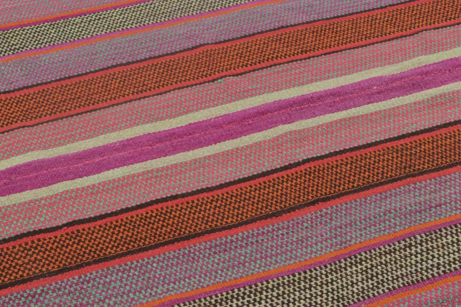 Vintage Peruvian Square Kilim