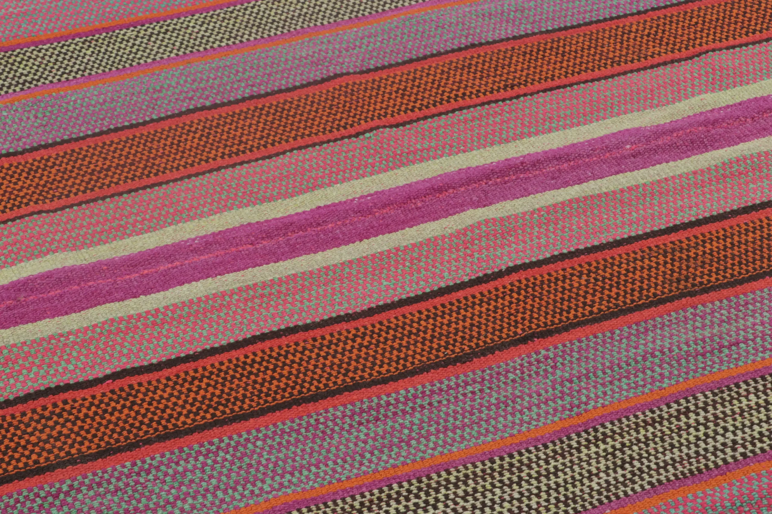 Vintage Peruvian Square Kilim