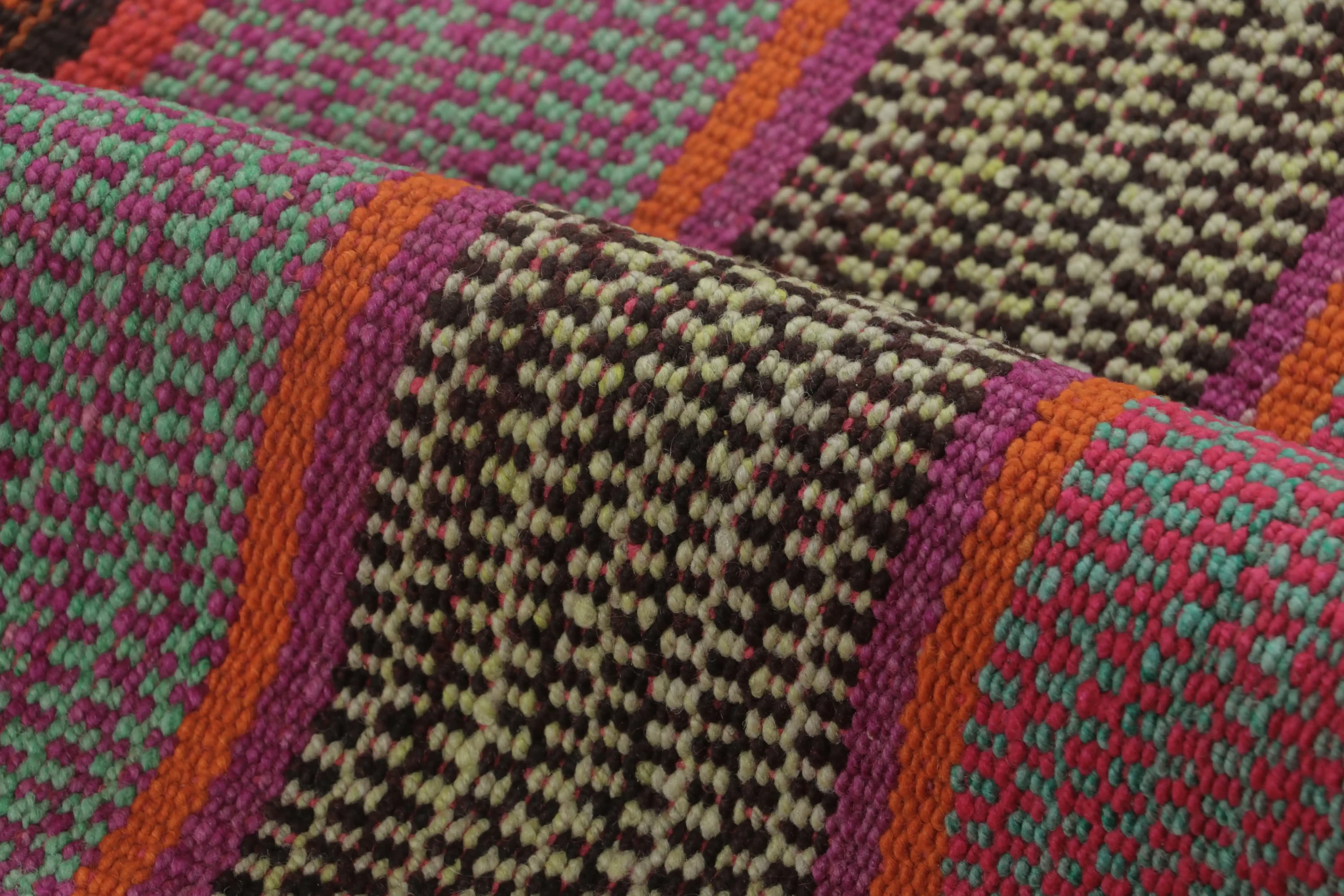 Vintage Peruvian Square Kilim
