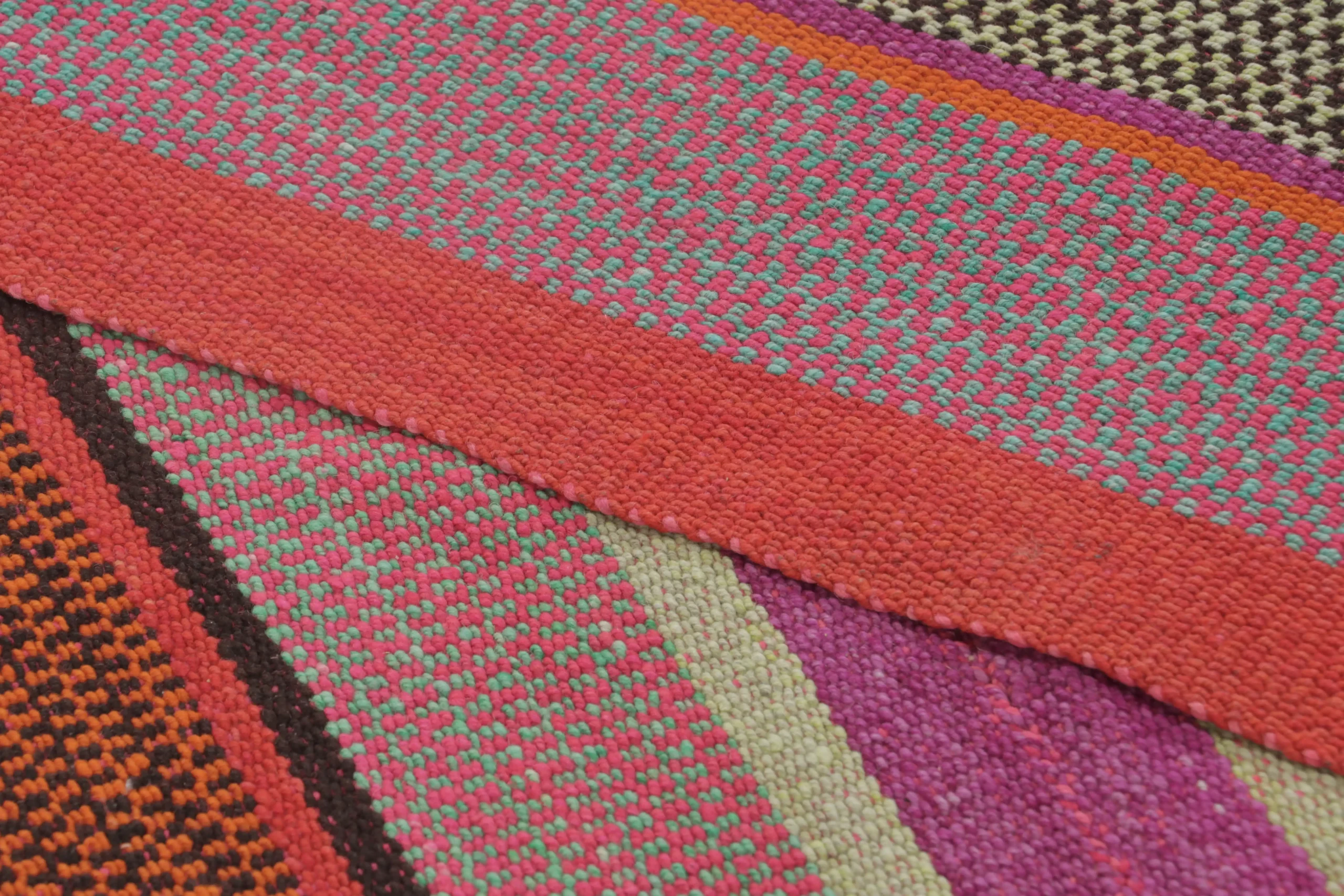 Vintage Peruvian Square Kilim
