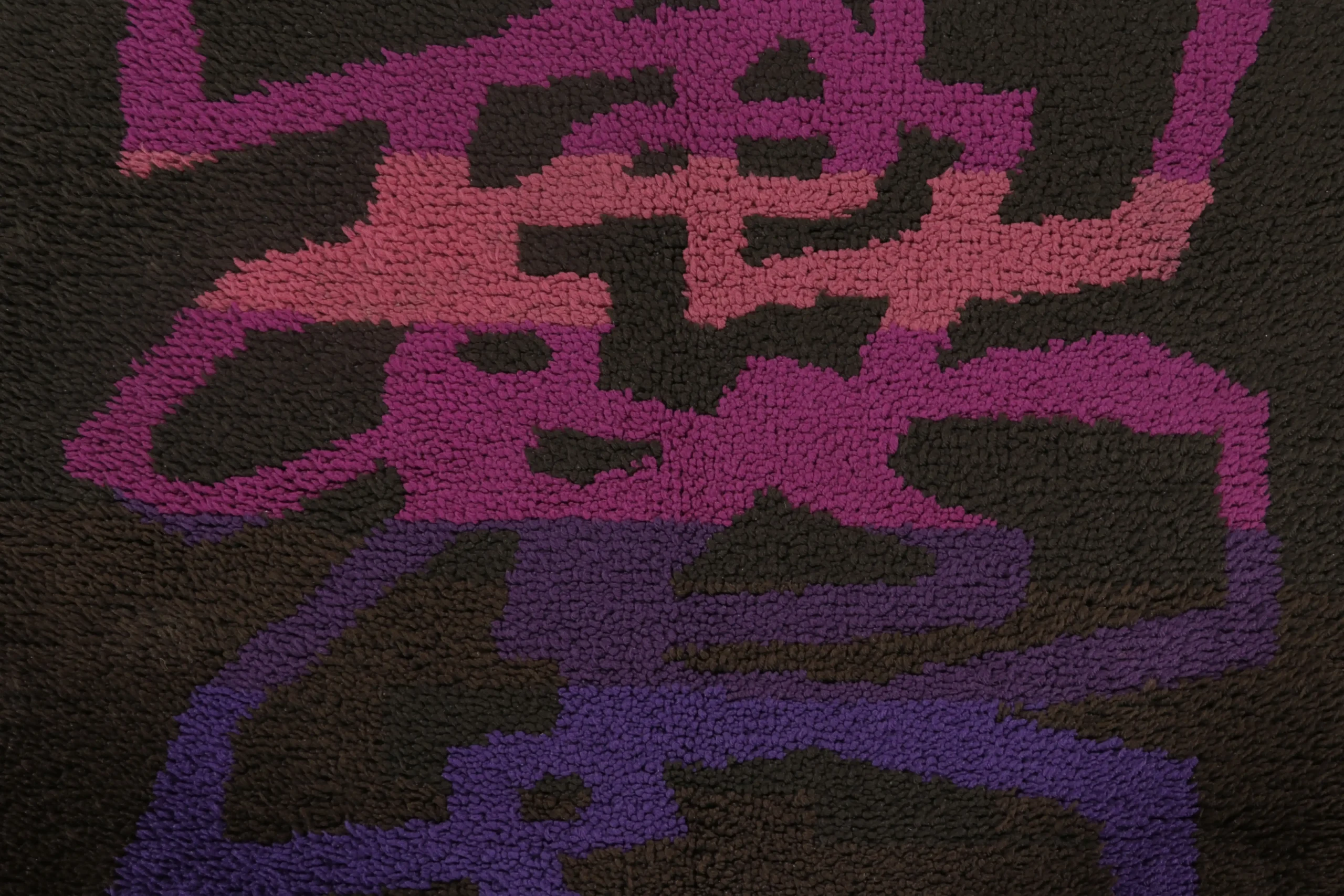 Vintage Scandinavian Rya Rug