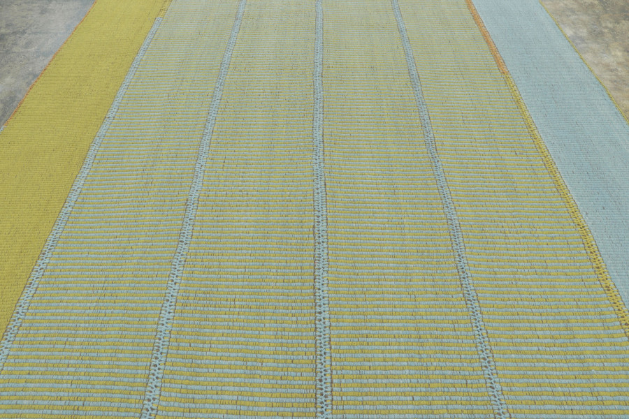Modern Striped Kilim Custom Rug