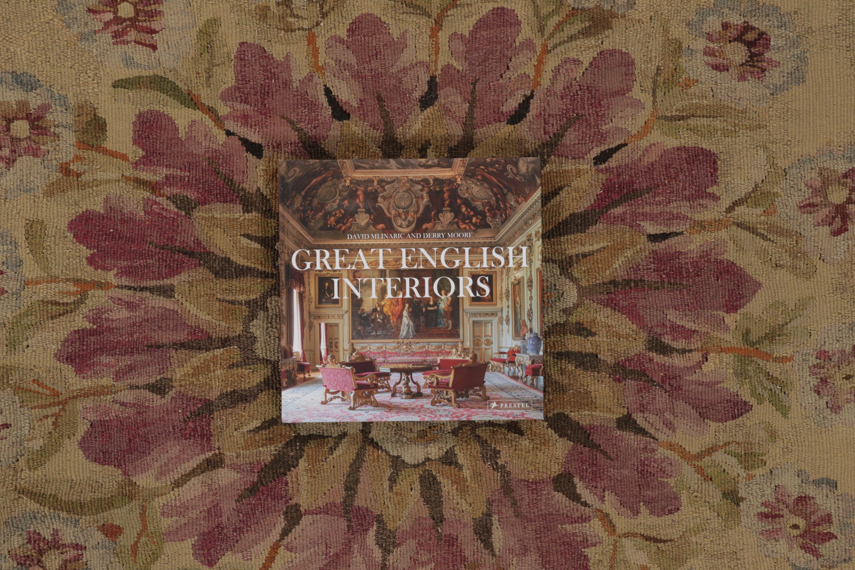 Antique Oversized Aubusson Rug