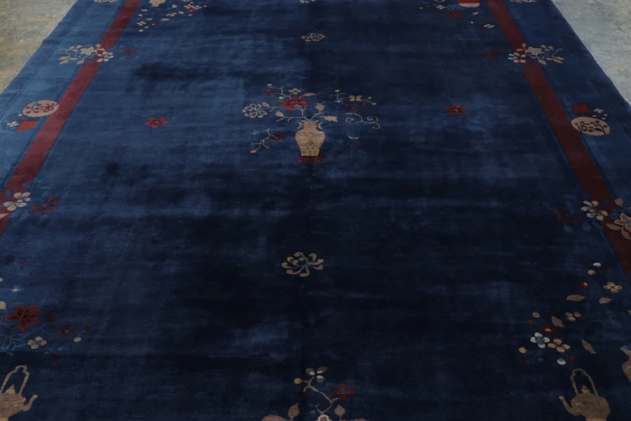 Antique Chinese Art Deco Rug