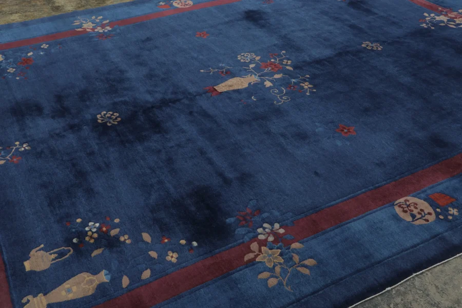Antique Chinese Art Deco Rug