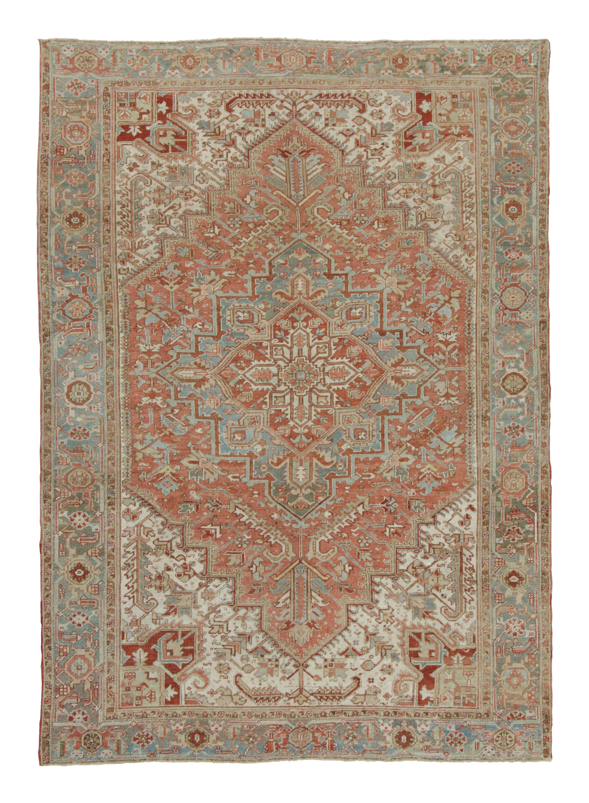 Antique Persian Heriz Rug