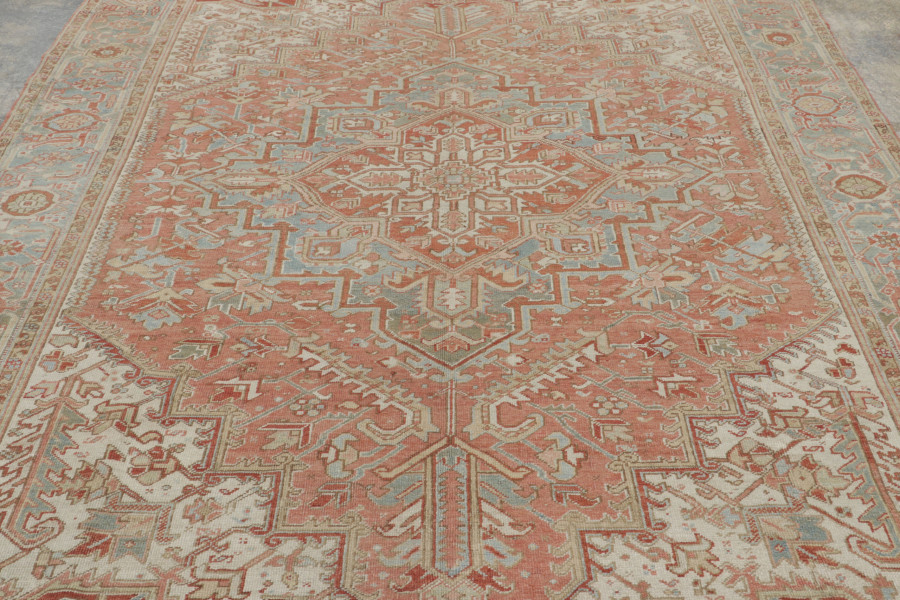 Antique Persian Heriz Rug