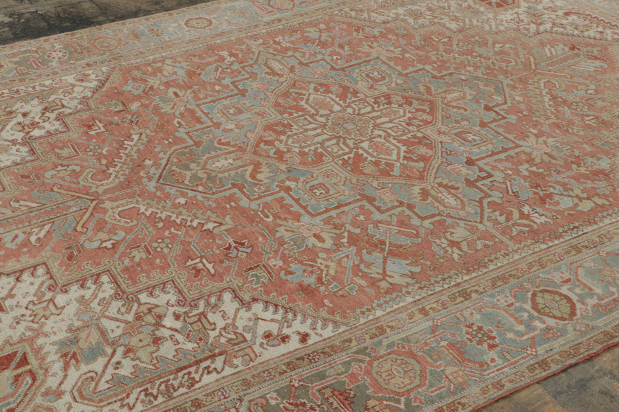 Antique Persian Heriz Rug