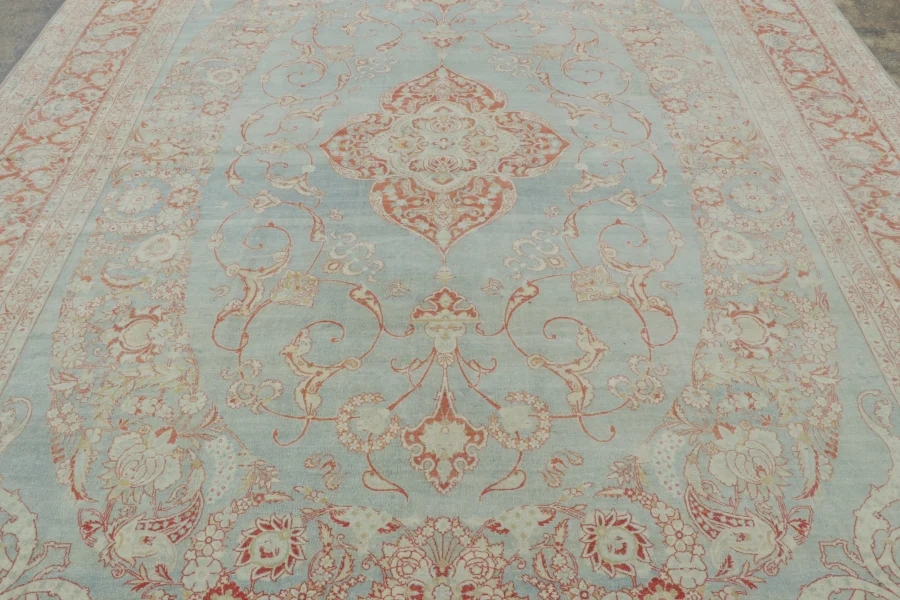 Antique Tabriz Medallion Rug