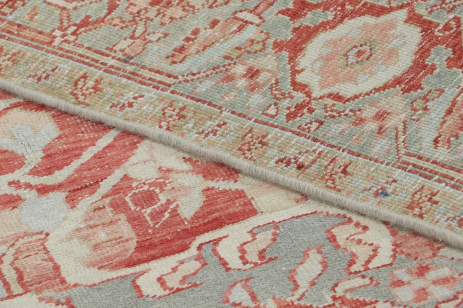 Antique Heriz Floral Rug