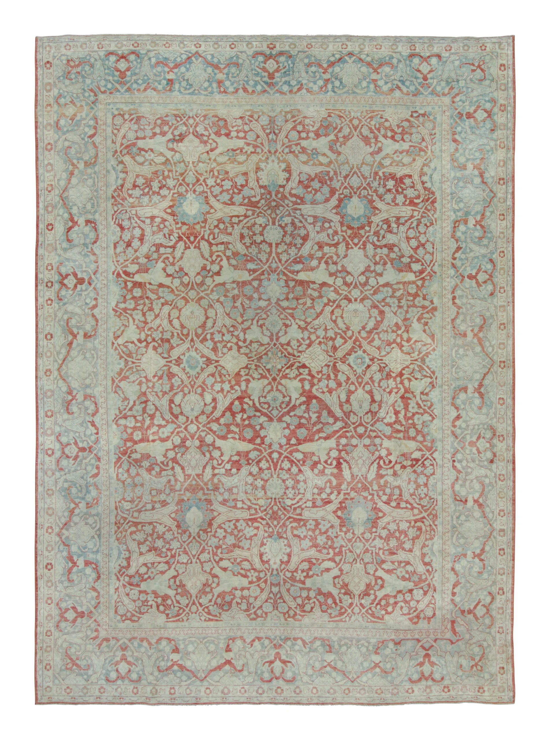 Antique Tabriz Rug