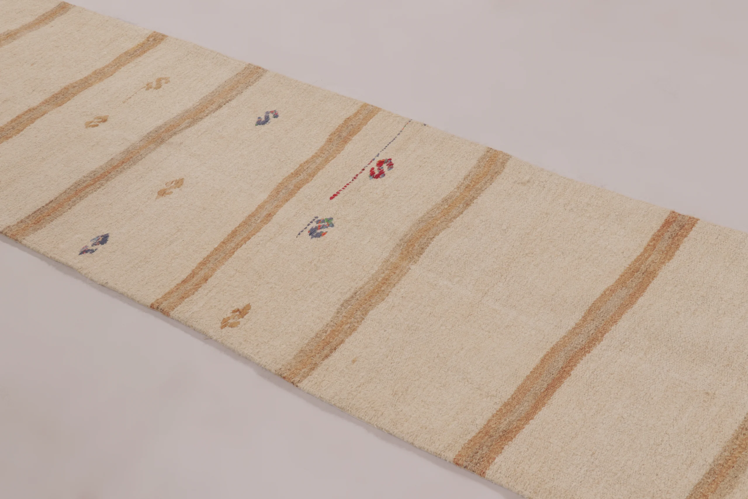 Vintage Anatolian Striped Runner