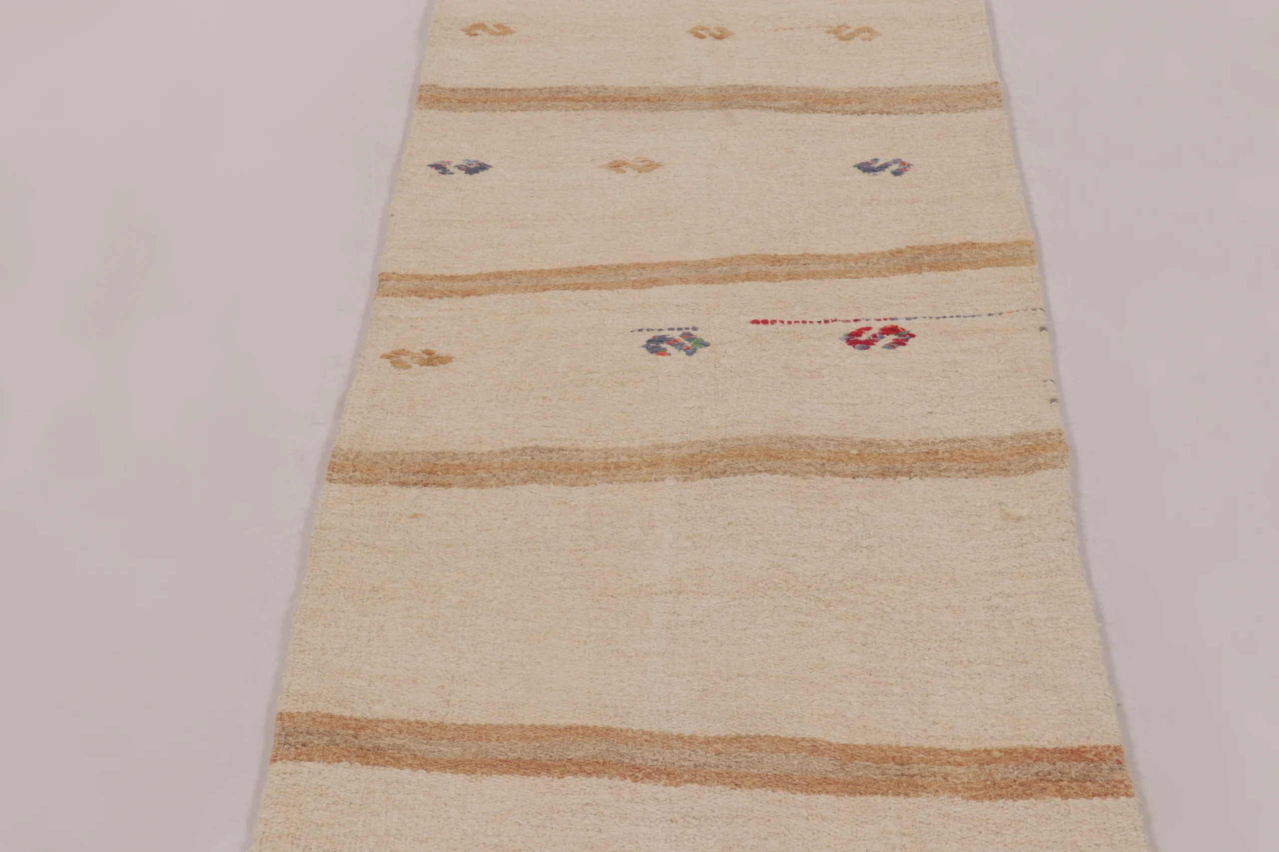 Vintage Anatolian Striped Runner