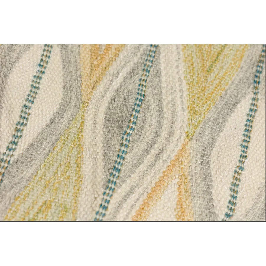 Vintage Square Gift-Sized Swedish Rug