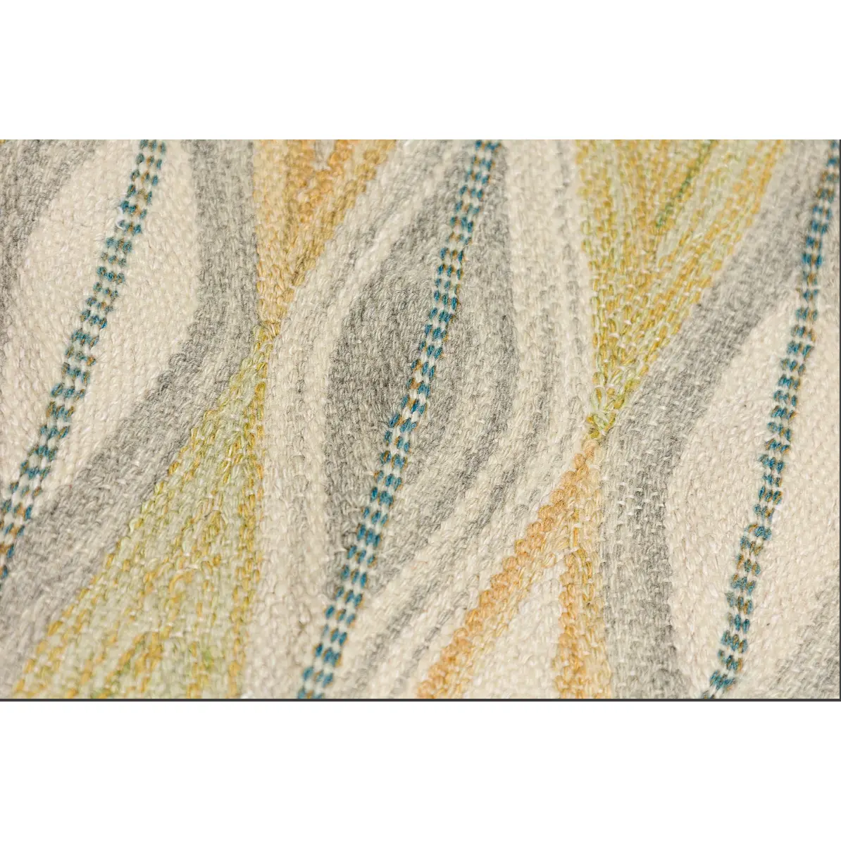 Vintage Square Gift-Sized Swedish Rug