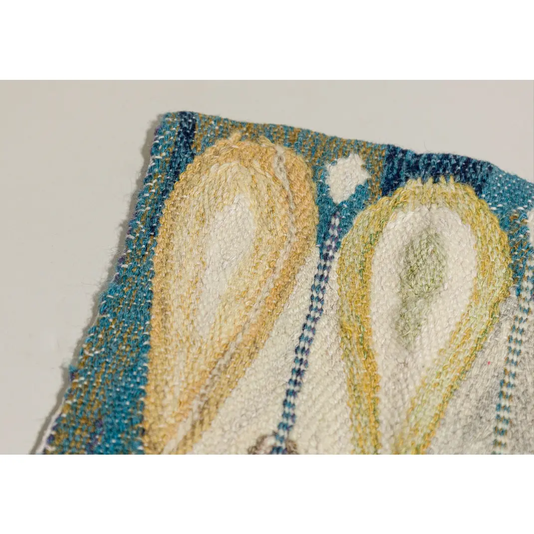 Vintage Square Gift-Sized Swedish Rug
