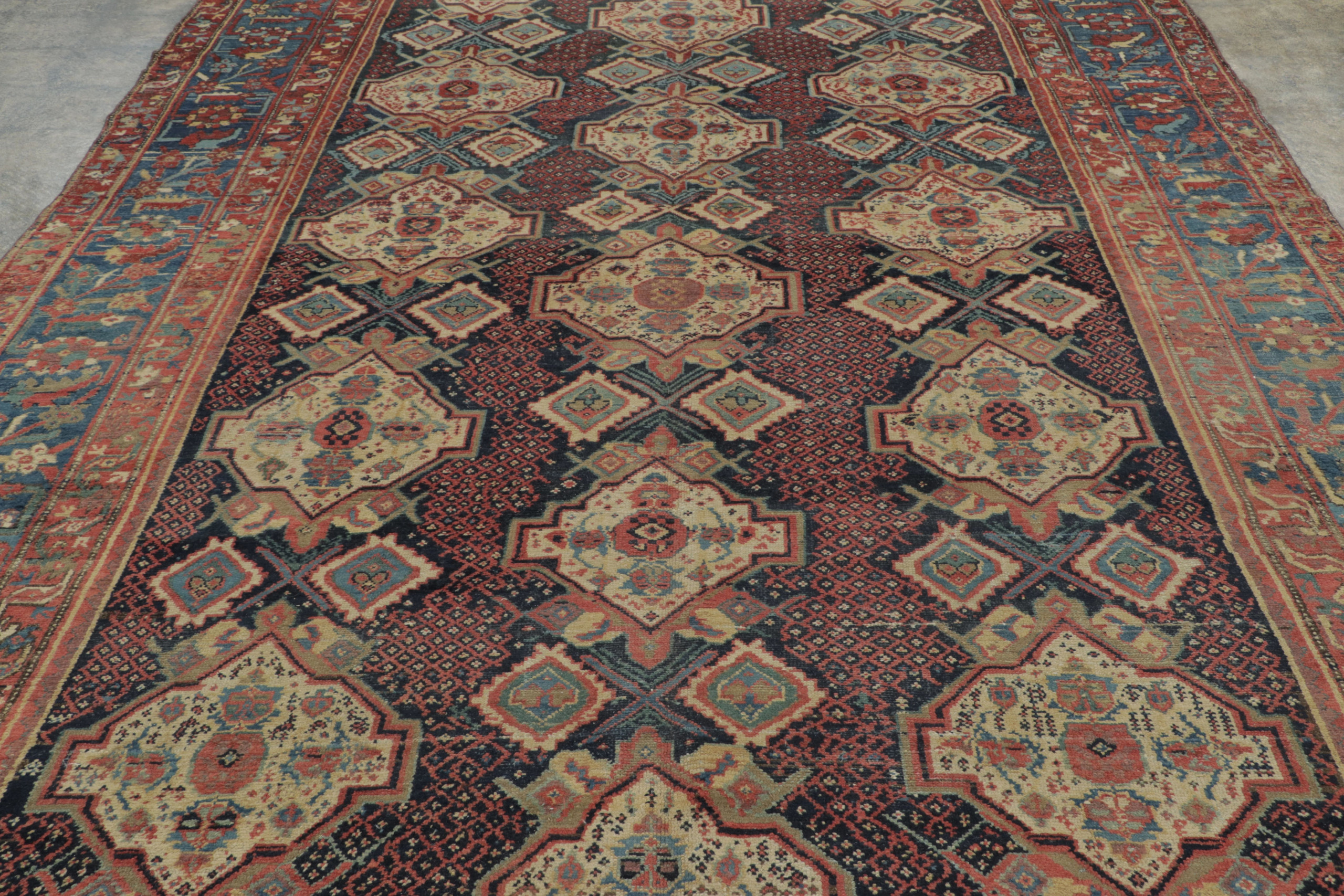 Antique Bakhtiari Tribal Rug