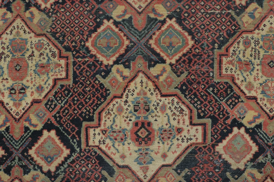Antique Bakhtiari Tribal Rug