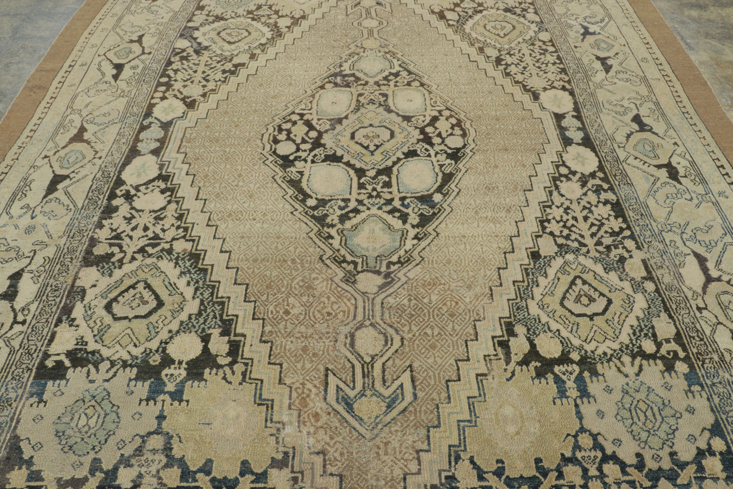 Antique Persian Bibikabad Rug