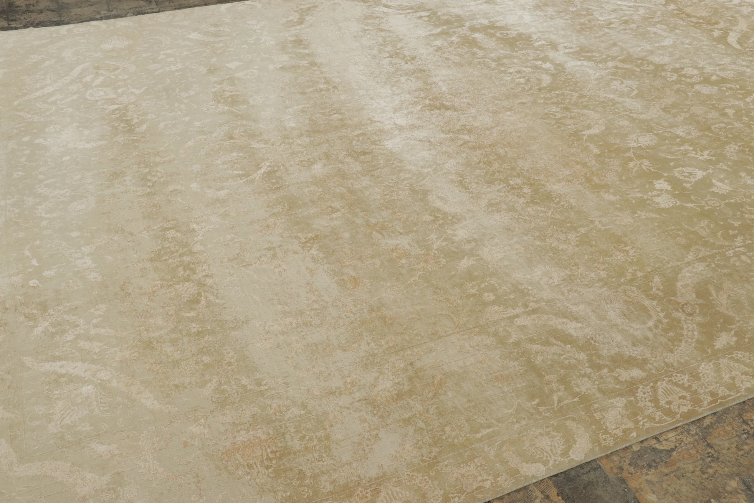 Antique Oversized Persian Tabriz Rug