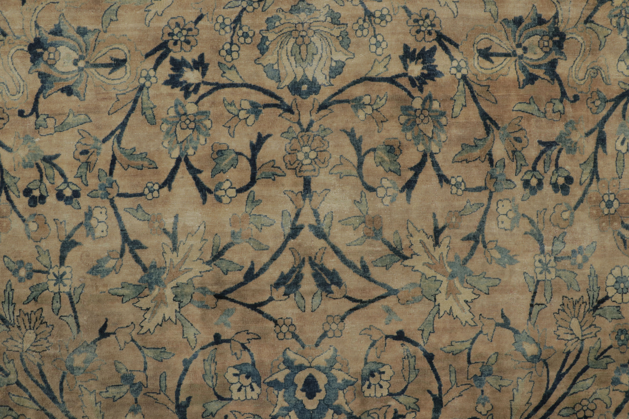 Oversized Antique Persian Kerman Rug