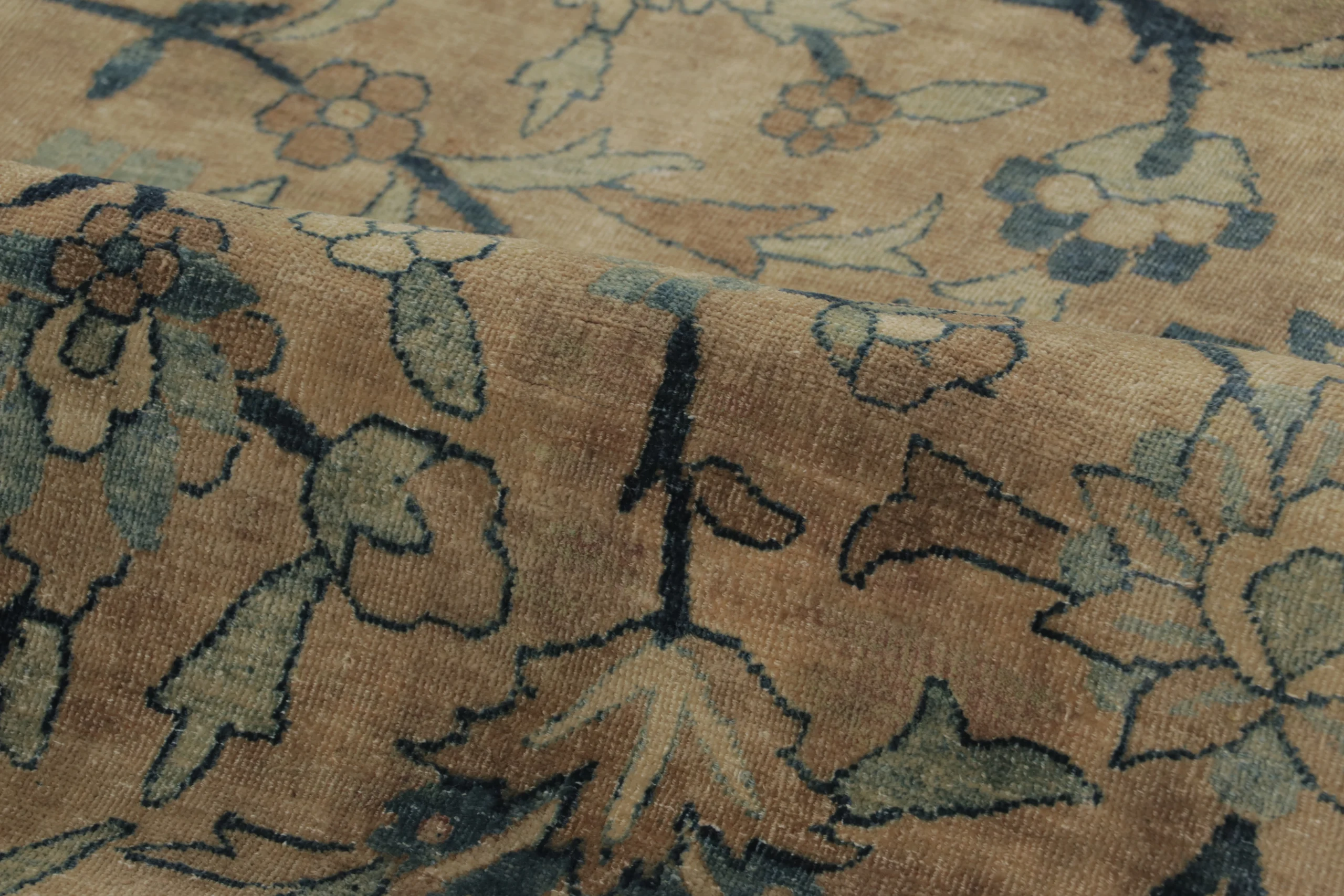 Oversized Antique Persian Kerman Rug