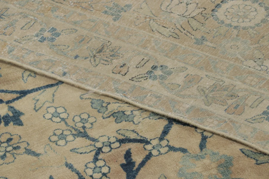 Oversized Antique Persian Kerman Rug