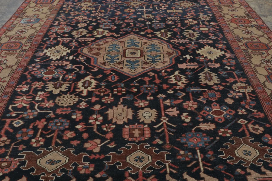 Antique Persian Heriz Rug