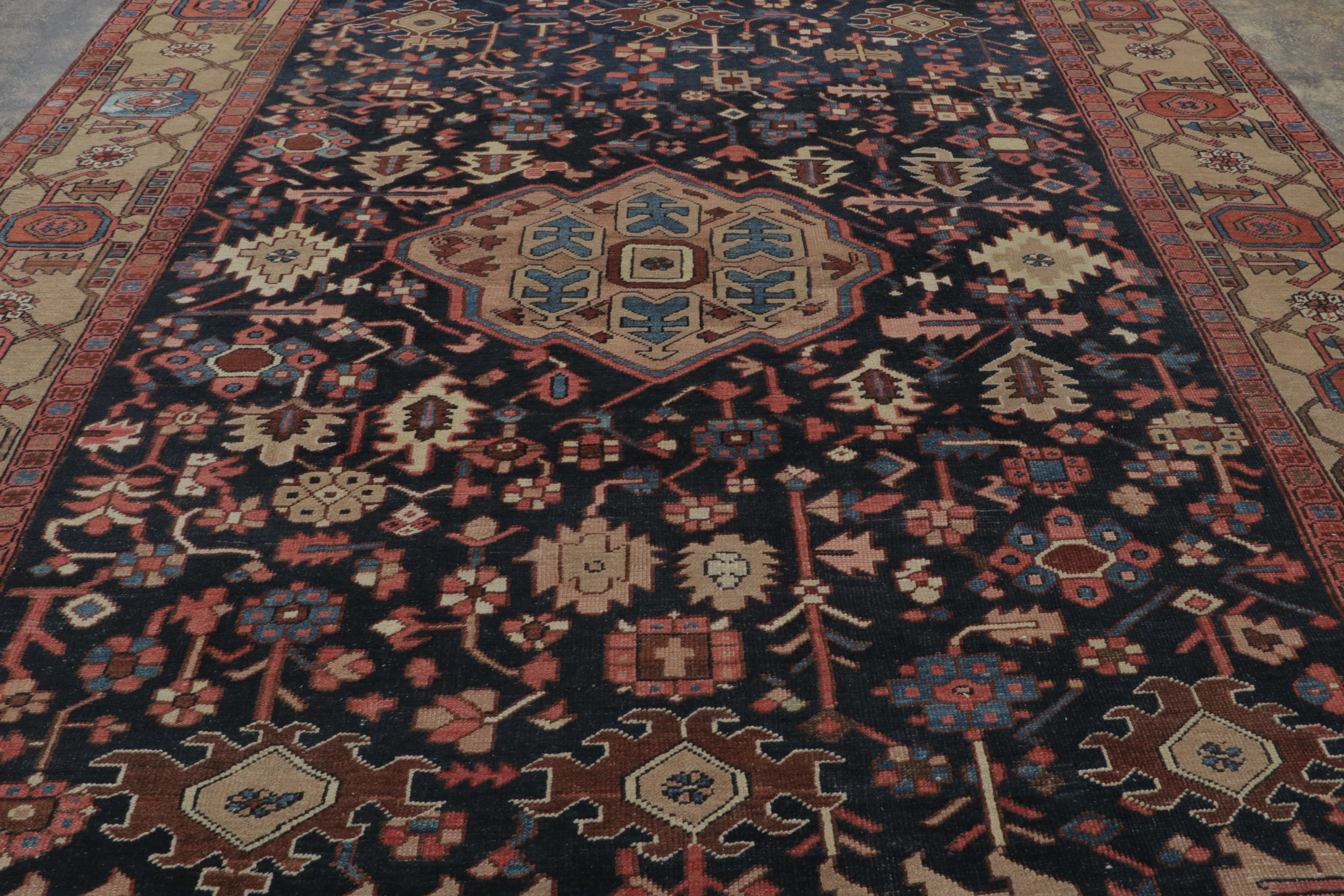 Antique Persian Heriz Rug