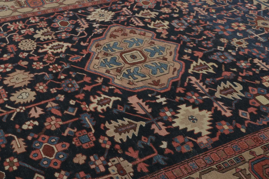 Antique Persian Heriz Rug