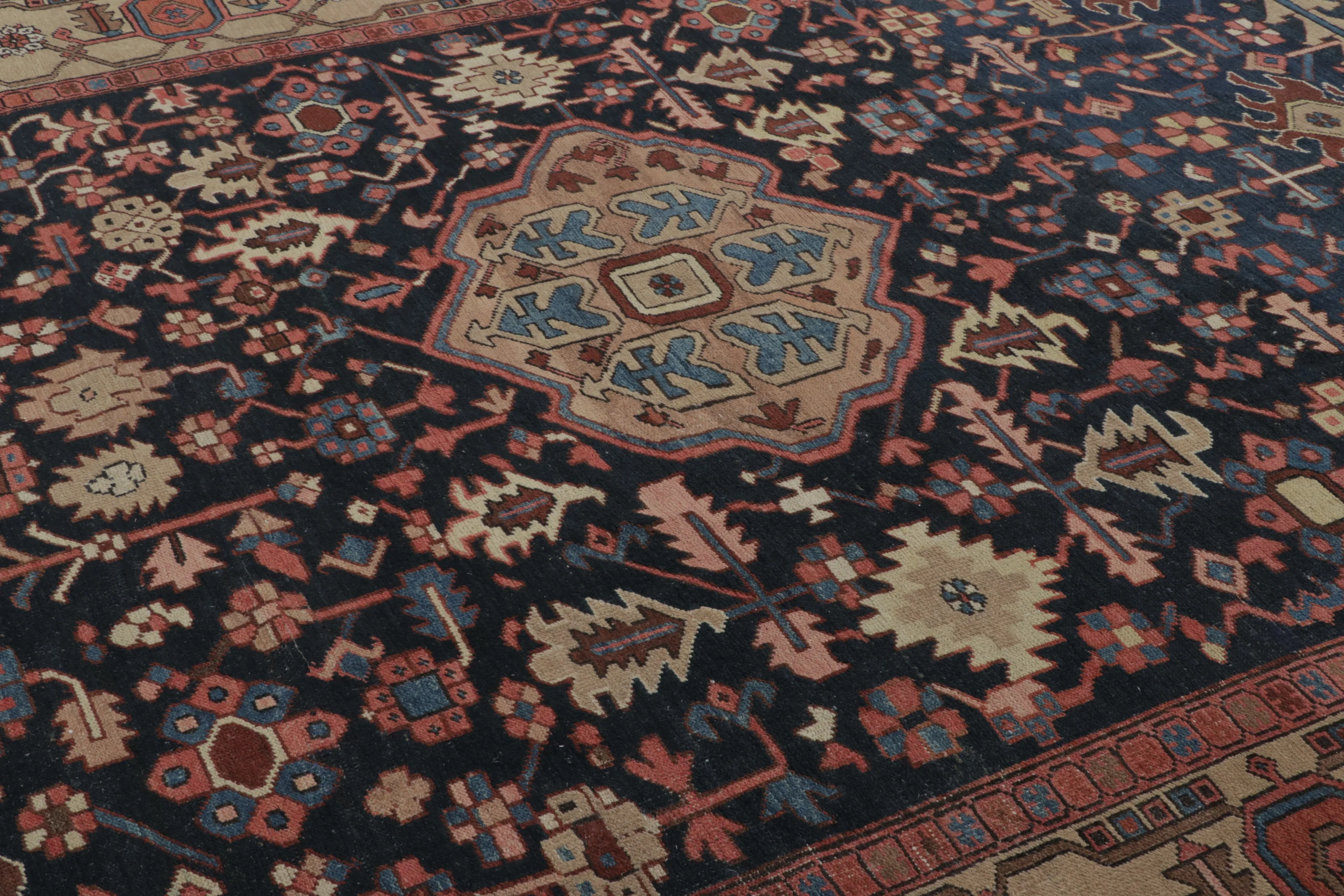Antique Persian Heriz Rug
