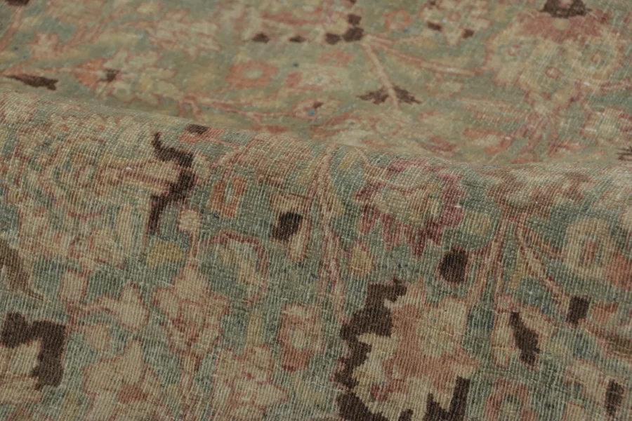 Oversized Antique Persian Mashad Rug