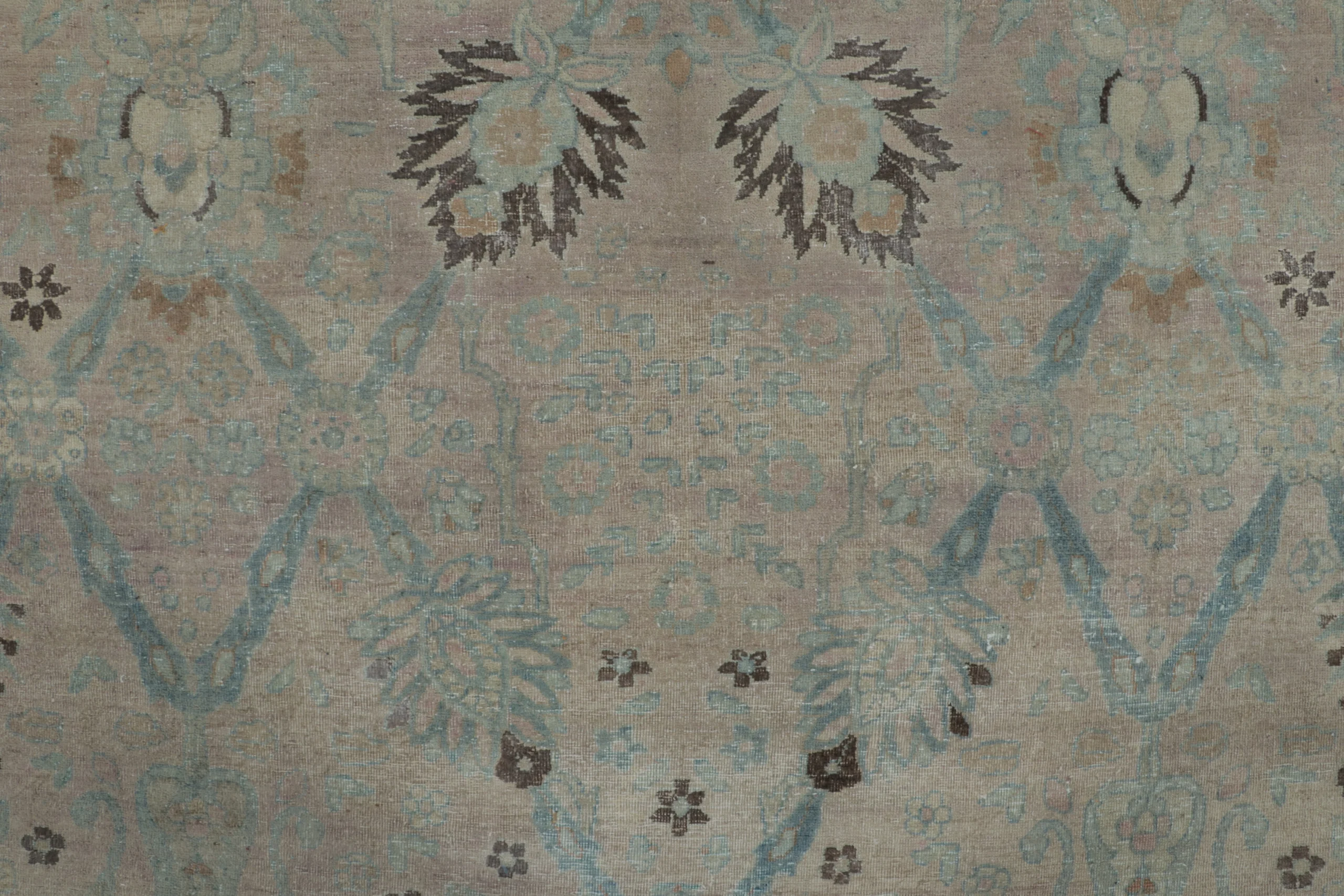 Antique Persian Mashad Rug