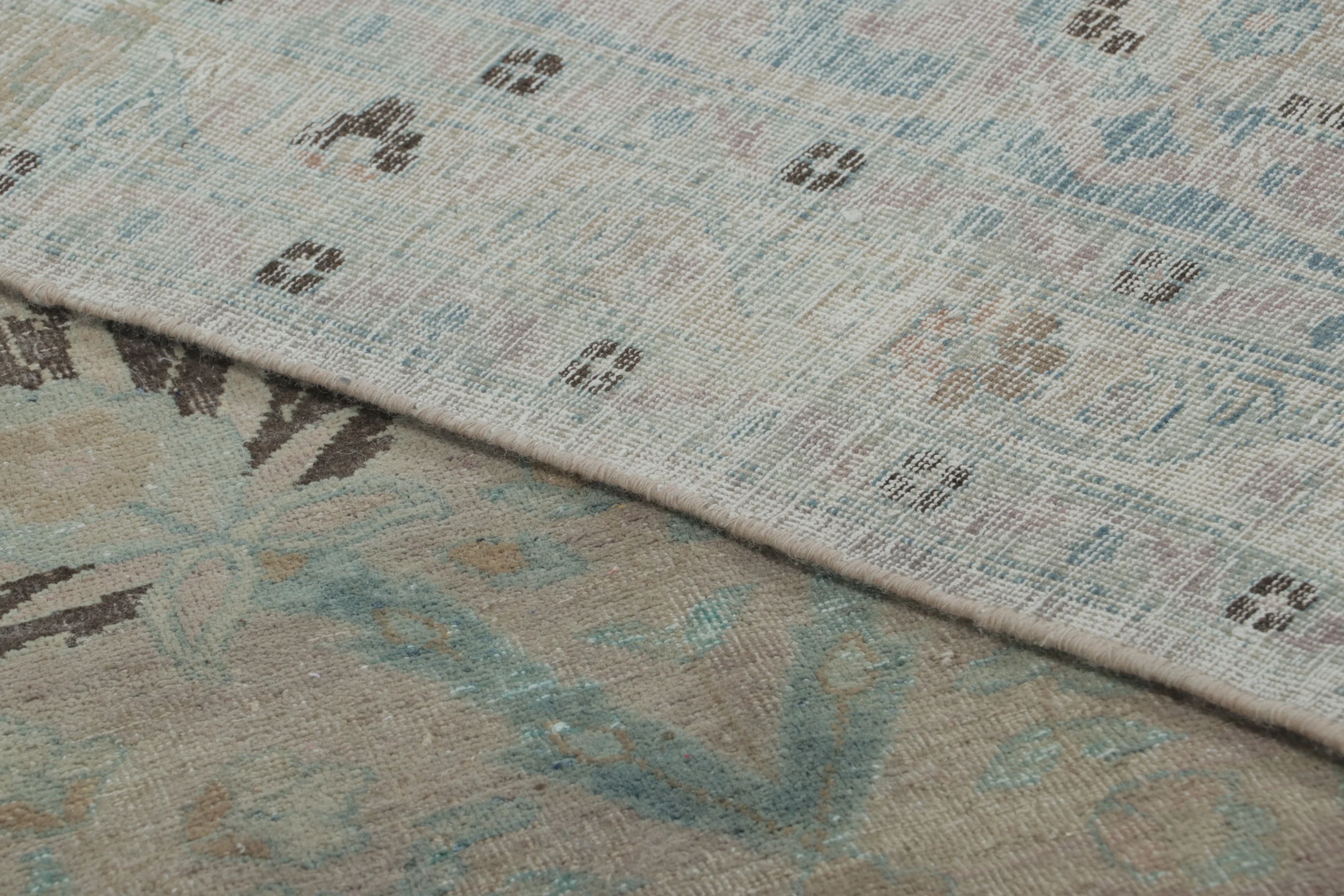 Antique Persian Mashad Rug
