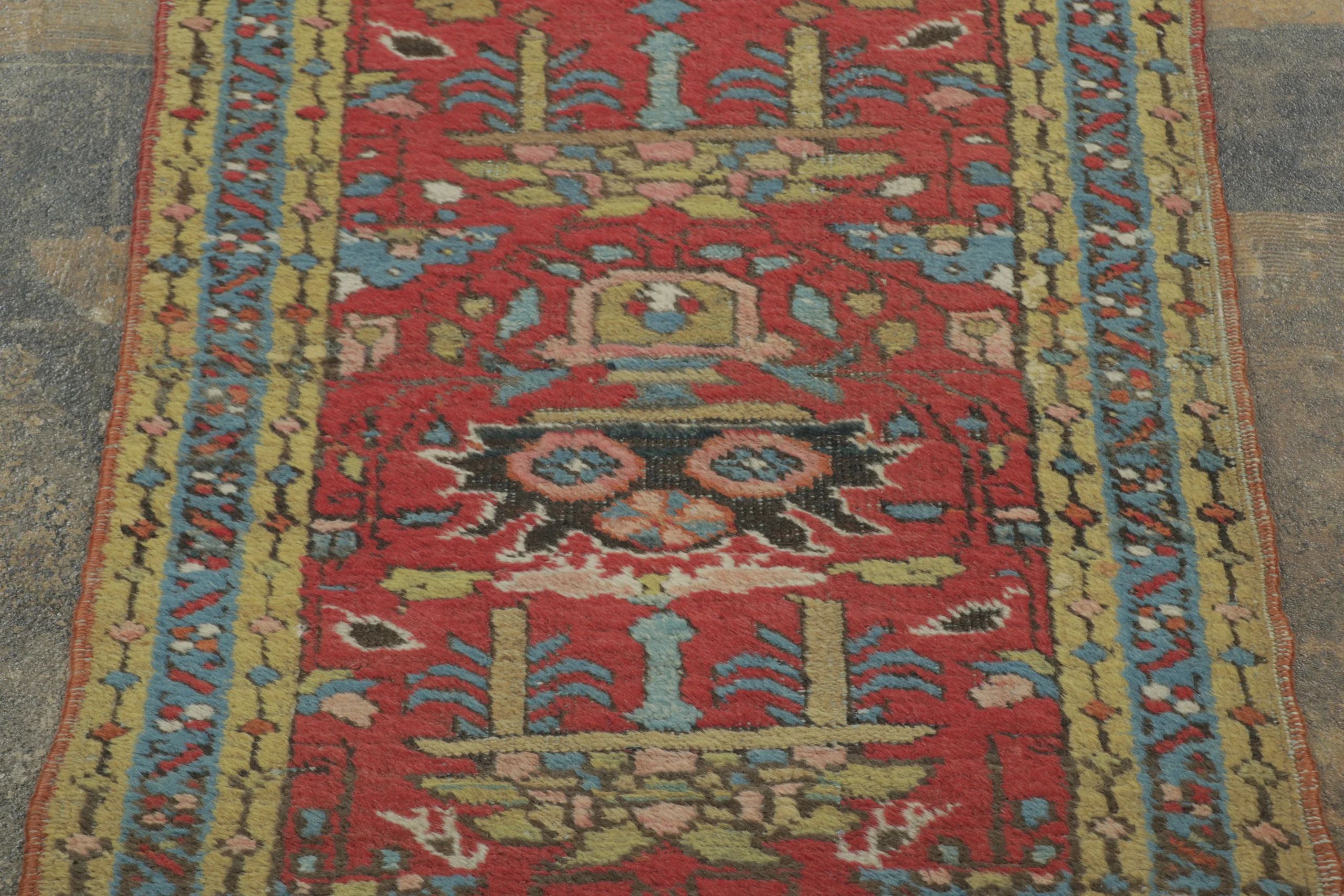 Antique Persian Heriz Runner