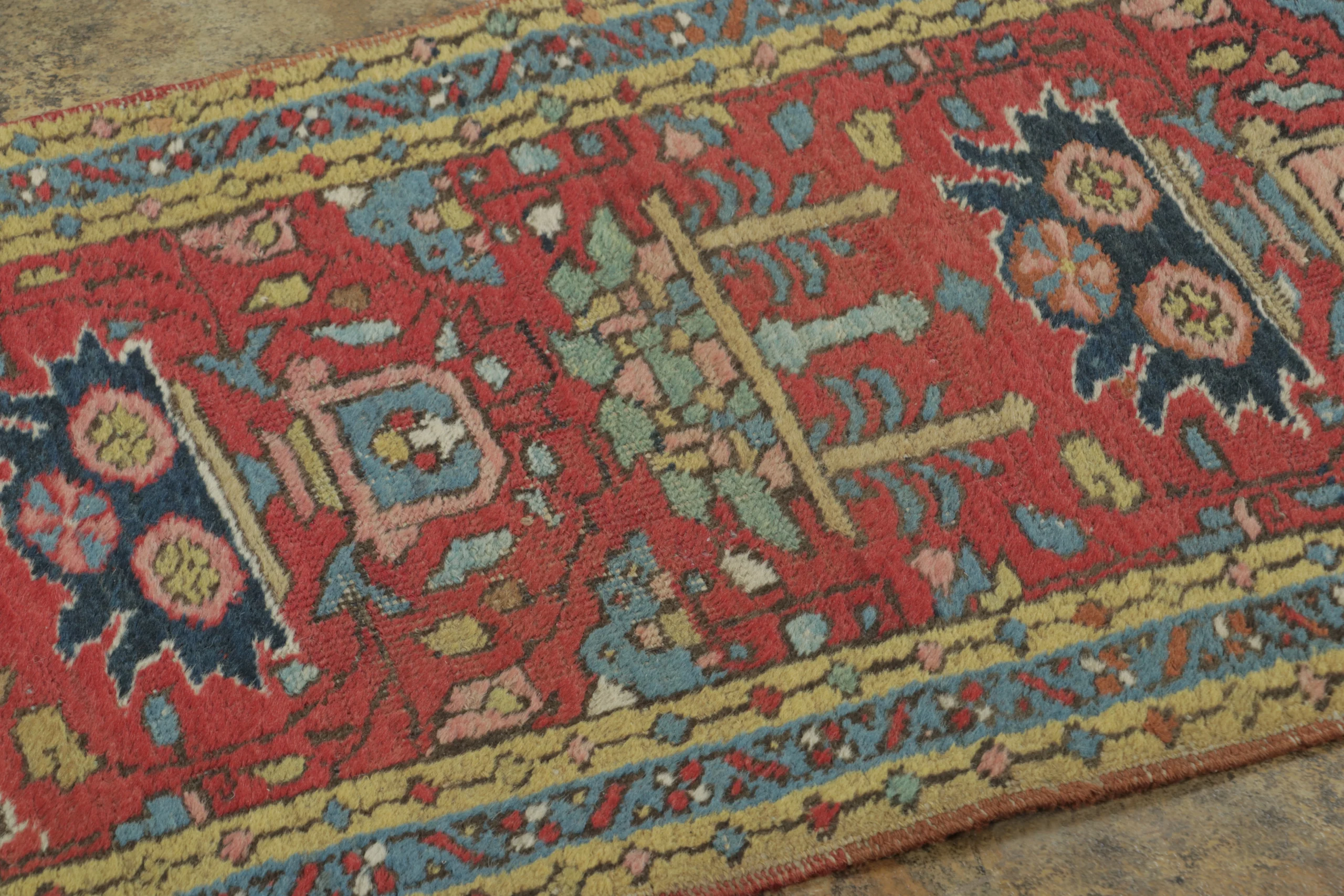 Antique Persian Heriz Runner