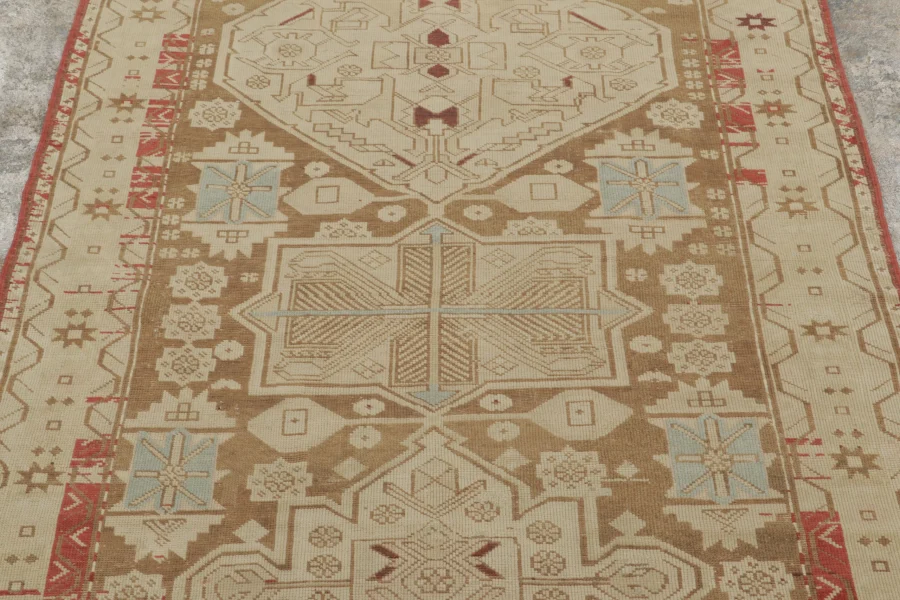 Antique Karabagh Geometric Runner