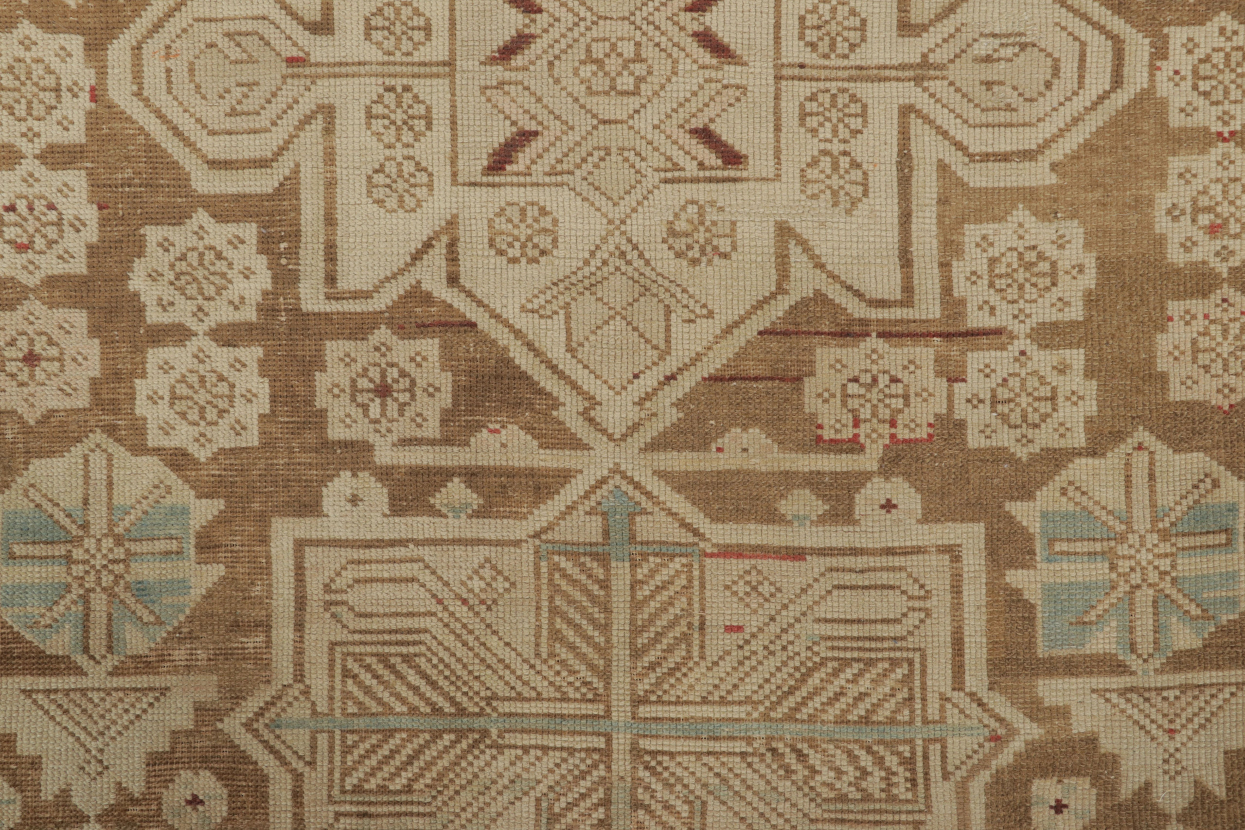 Antique Karabagh Geometric Runner