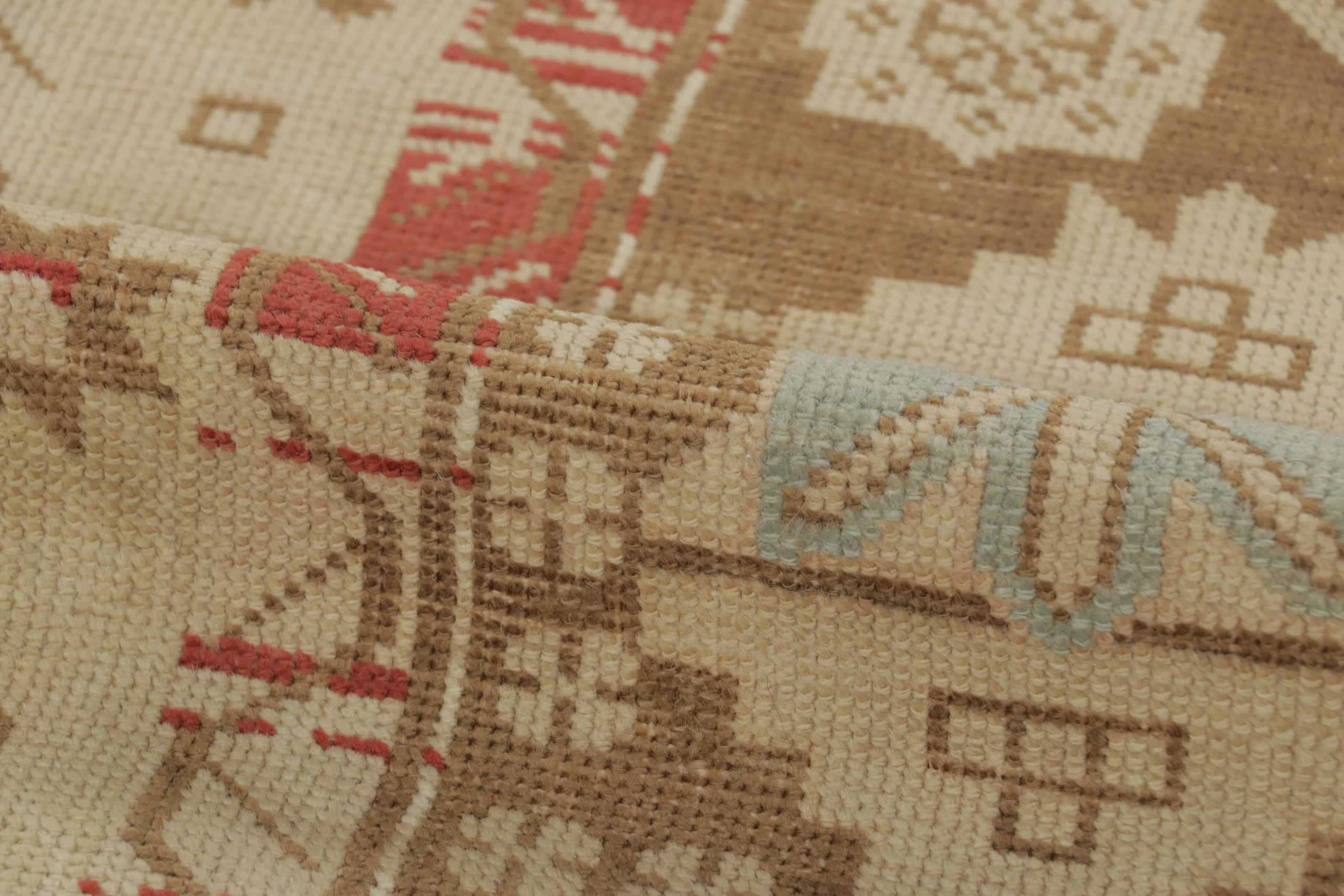 Antique Karabagh Geometric Runner