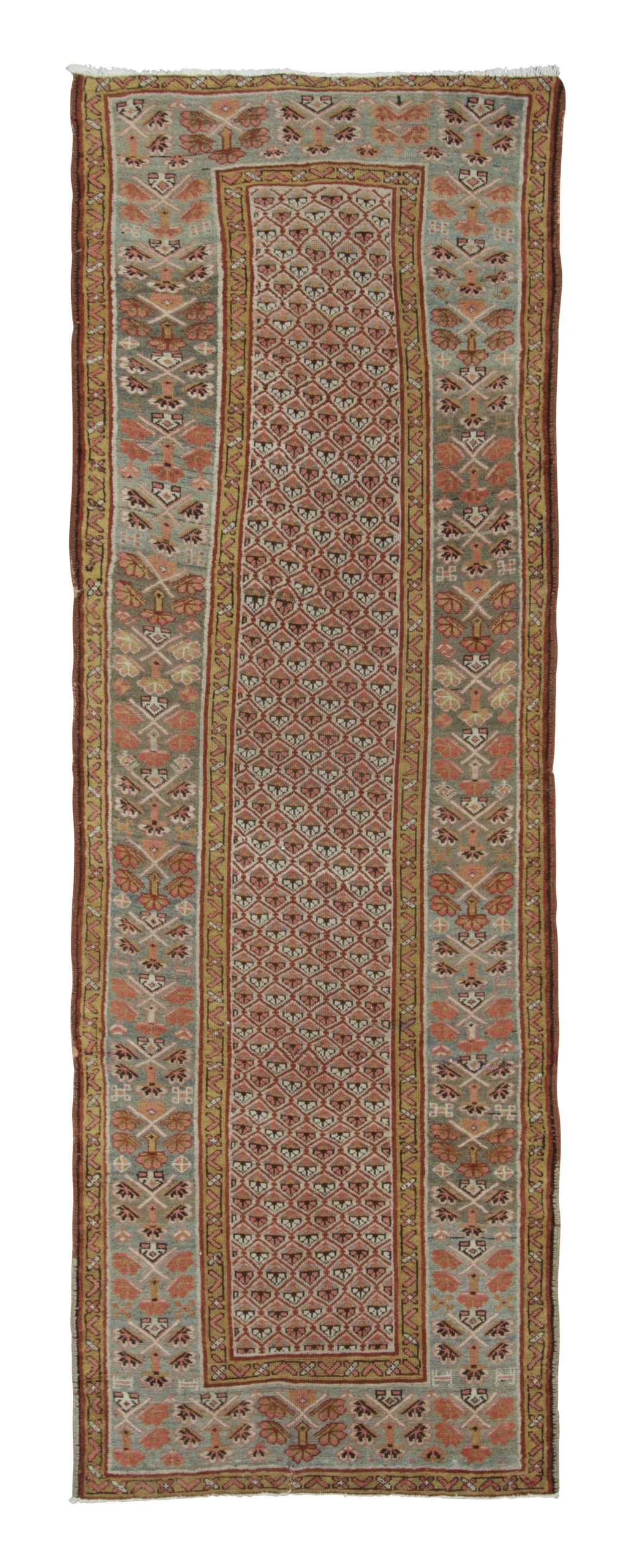 Antique Persian Geometric Runner