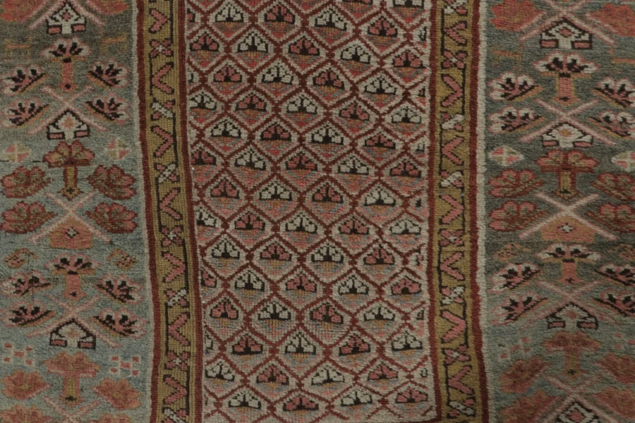 Antique Persian Geometric Runner